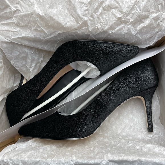 CALL IT SPRING Pointed Toe Pump Black Sparkle - Picture 13 of 15